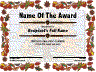 Trees Leafwork certificate