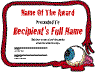 Eyeball Themed certificate